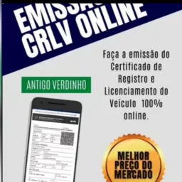Emissão de CRLV de QUALQUER ESTADO e Venda de veículos FINAN.
