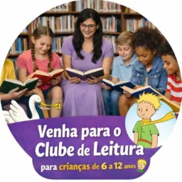 C_2026📚Clube Leitura Crianças 6 a 12 anos