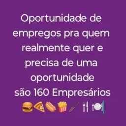 Oportunidade de empregos