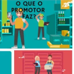 Promotor de vendas & vendas Criador Edu.