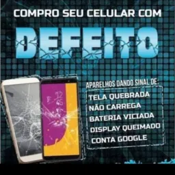 Celulares com defeito e em bom estado