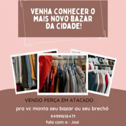 Bazar de roupas Novas e usados Xinguara agua azul tucumã Ourilândia