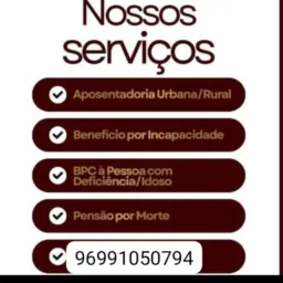 Informações,sobre empréstimo, aposentadoria e benefícios do inss, dúvidas chama que lhe explico