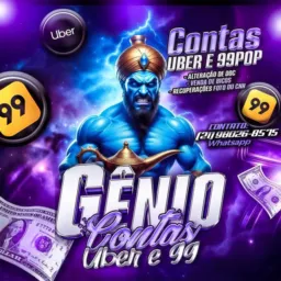 GÊNIO Contas Uber e 99