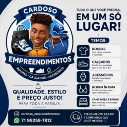 Loja de roupas em geral 🛍️🔥