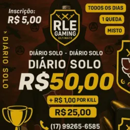 🏆Diário Solo RLE Gaming Ultimate⚔️