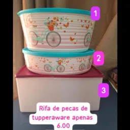 Rifa  tupperware 🌟🍀