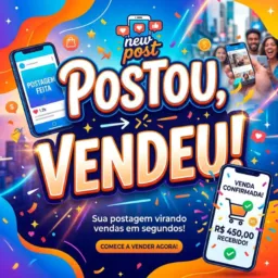 POSTOU, VENDEU BDI 🛒🤝✅