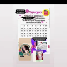 Sacolas premiadas Tupperware dia 12/12❤️❤️