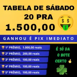 SORTEIO FEDERAL 🤞☘️