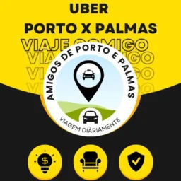 *UBER PORTO X PALMAS * 🚕