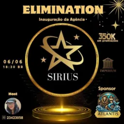Grupo de evento agência Sirius