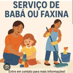 FAXINEIRA/ BABÁ/ ACOM. HOSPITALAR