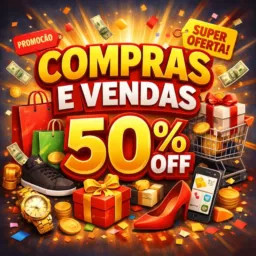 COMPRAS & VENDAS 50% OFF 🛒🛍️