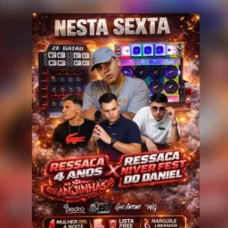 RESSACA NIVER FEST DANIEL / RESSACA 4 ANOS DAS ANJINHAS 🔥🥳