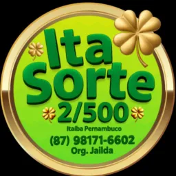 ITA SORTE 2026 ITAIBA PE