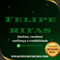🍀🍀RIFA DE 25 PARA 1.800🍀🍀