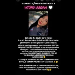 Manifestação ( Vitória) 🖤🥀