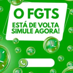 Empréstimo FGTS, Bolsa família e na conta da Luz 🤑