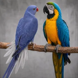 2️⃣ 3️⃣MACHO CLEARTAIL VIOLETA ANO 2025 OU ARARA CANINDÉ MACHO 2025 DEZ🦜DIEGO/SP RIFAS🦜