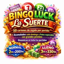 🇻🇪🇧🇷BINGO LUCK💵🩷La suerte🩷💰🇧🇷🇻🇪