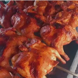 Frango Assado na Brasa 😋💥💥