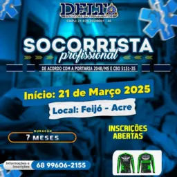 CURSOS DELTA TREINAMENTOS PARA FEIJÓ