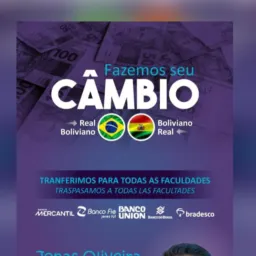 CÂMBIO FRONTEIRA 🇧🇴🇧🇷