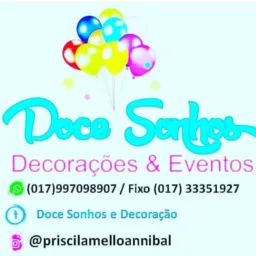 Doce sonho decoração