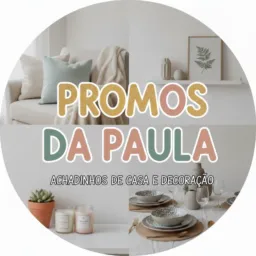 PROMOS DA PAULA | CASA E DECOR - 🏠📚