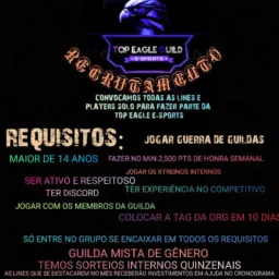 TOP EAGLE E-SPORTS 🦅💥RECRUTAMENTO 1