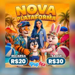 Lançamento da Rede POP jogando com  Agente da Rede POP