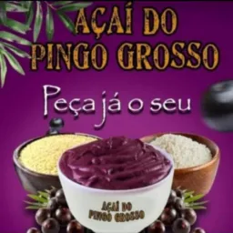Melhor açaí🫐 da cidade😋PINGO GROSSO 😍🙌