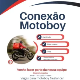 ⚠️VAGAS/MOTOBOY'S⚠️01⚡CONEXÃO/FORTAL/2026⚡🛵🪖🏁🏁