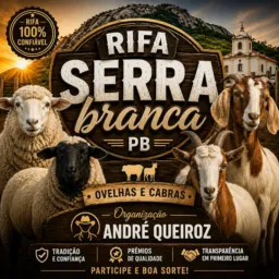 🐏🐑RIFA SERRA BRANCA PB🐑🐏