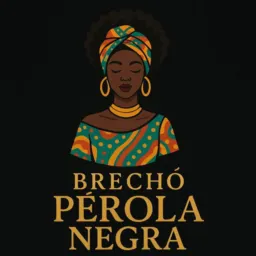 Brechó pérolas negra