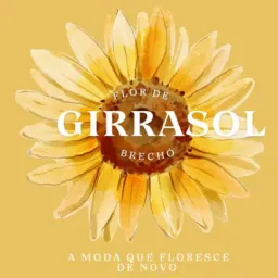Flor de girassol brechó 🌻