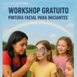 CÉU🌈Pintura Facial - workshop Gratuito do @Céu.Cultural