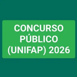 4️⃣📕CONCURSO UNIFAP 2026 (APOSTILAS)