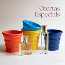 Vasilhas e perfumes promo