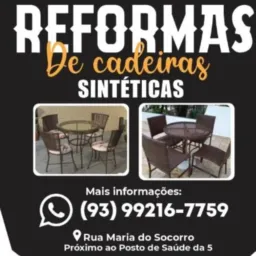 Branca Das Cadeiras em belterra reformamos suas cadeiras 🪑🪑🪑