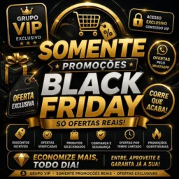 Black Friday. Somente Promoções