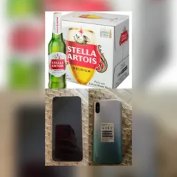 RIFA DE UM REDMI 9A 32GB . E MEIA CAIXA DE STELLAS DE 600 ML .😎🔥🙅