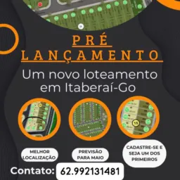LANÇAMENTO LOTEAMENTO EM ITABERAI