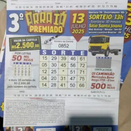 Confraternização com sorteios em dinheiro