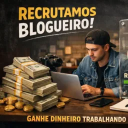 RECRUTAMOS BLOGUEIRO