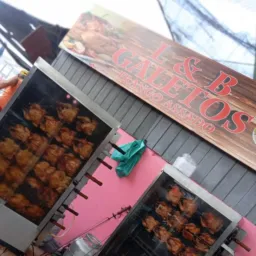 L&B GALETOS LOCALIZADO NA FEIRA DO AGRICULTOR PRÓXIMO AO TRAPICHO DO AÇAÍ ATENDIMENTO DÁS 8 AS 22 HR