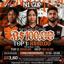 N1 CUP🏆 +TROFÉU🤍🧡 S1