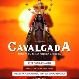 Cavalgada pousada paraíso vila rayol