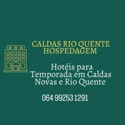 🌊CALDAS RIO QUENTE HOSPEDAGEM 👙👒☀️